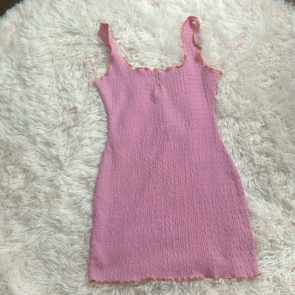 Pink Blue Blush dress